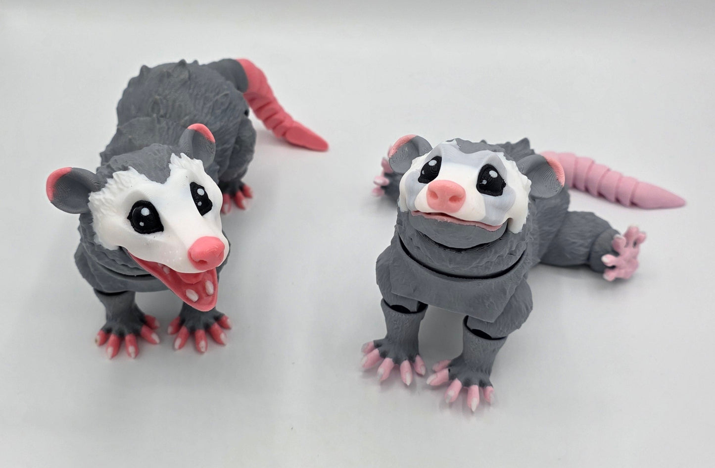 Cute Flexi Opossum, Articulated Adorable Opossum Toy